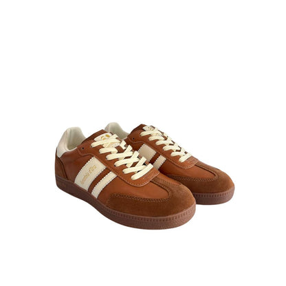 Pantofola D'Oro Brown Suede Men Sneaker