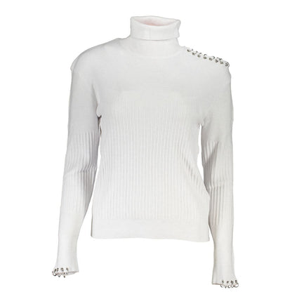 Patrizia Pepe Gray Cotton Sweater