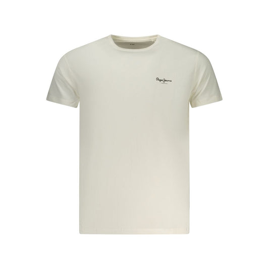 Pepe Jeans Bianco Cotton Men's T-Shirt