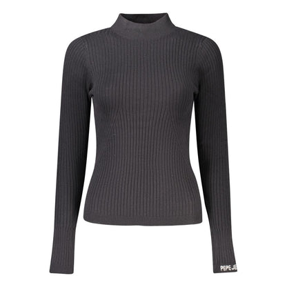 Pepe Jeans Black Cotton Women Sweater