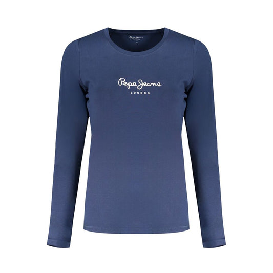 Pepe Jeans Blue Cotton Women's T-Shirt