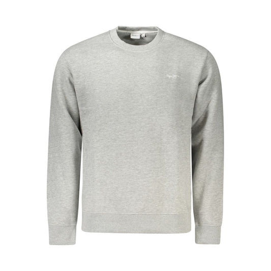 Pepe Jeans Gray Cotton Men's Sweatshirt