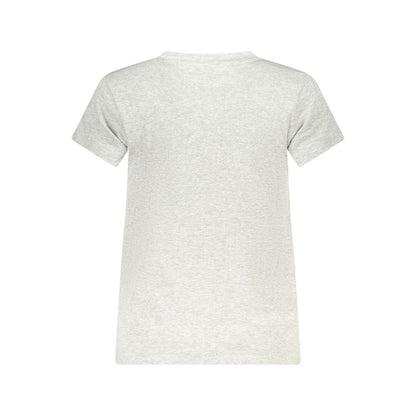 Pepe Jeans Gray Cotton Tops & T-Shirt
