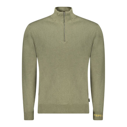 Pepe Jeans Green Cotton Sweater
