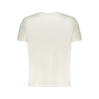 Pepe Jeans White Cotton Men T-Shirt