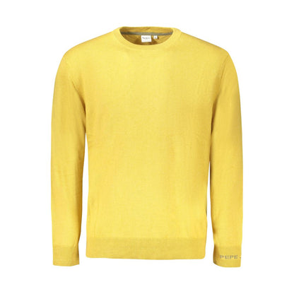 Pepe Jeans Yellow Cotton Sweater