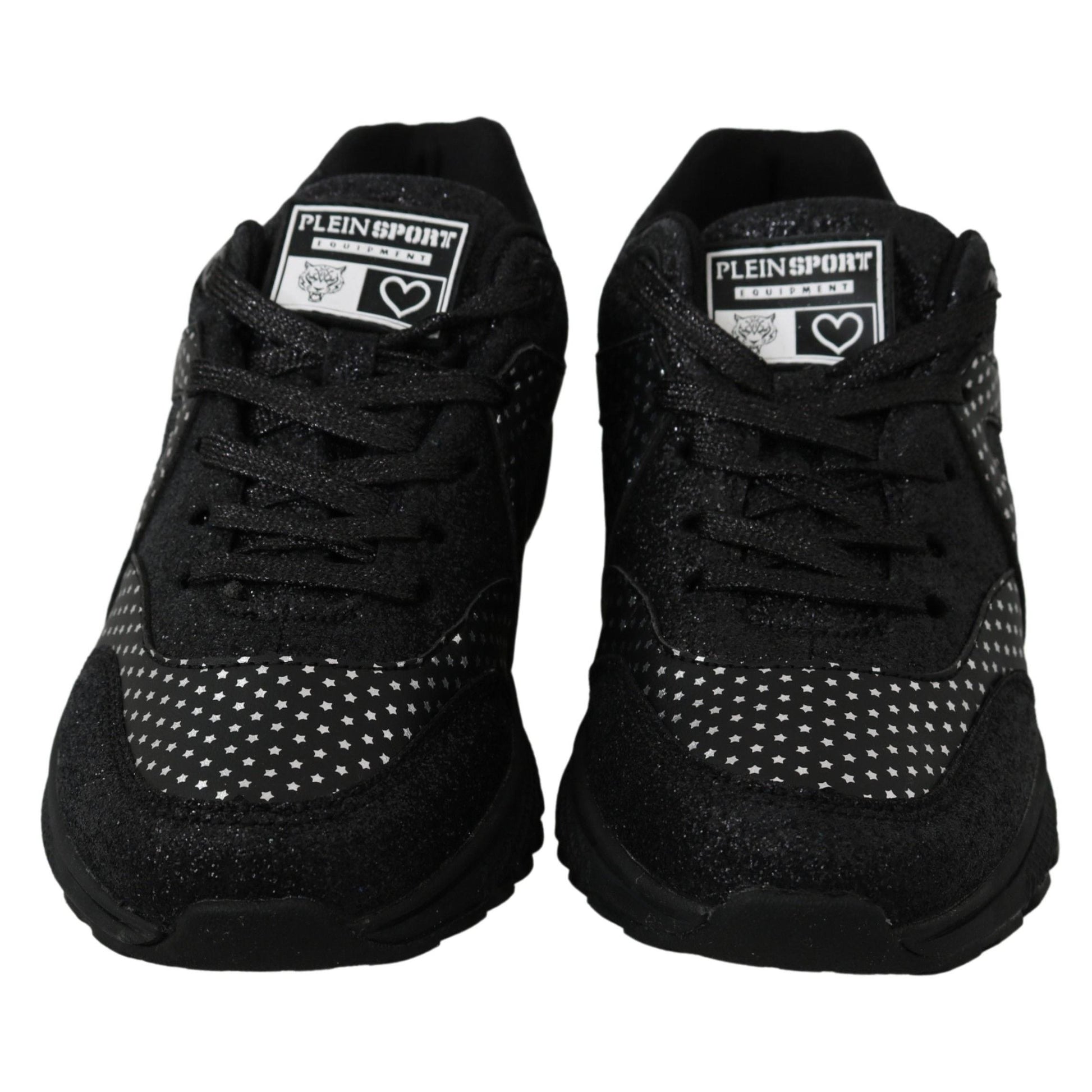 Philipp Plein Black Running Jasmines Sneakers Shoes