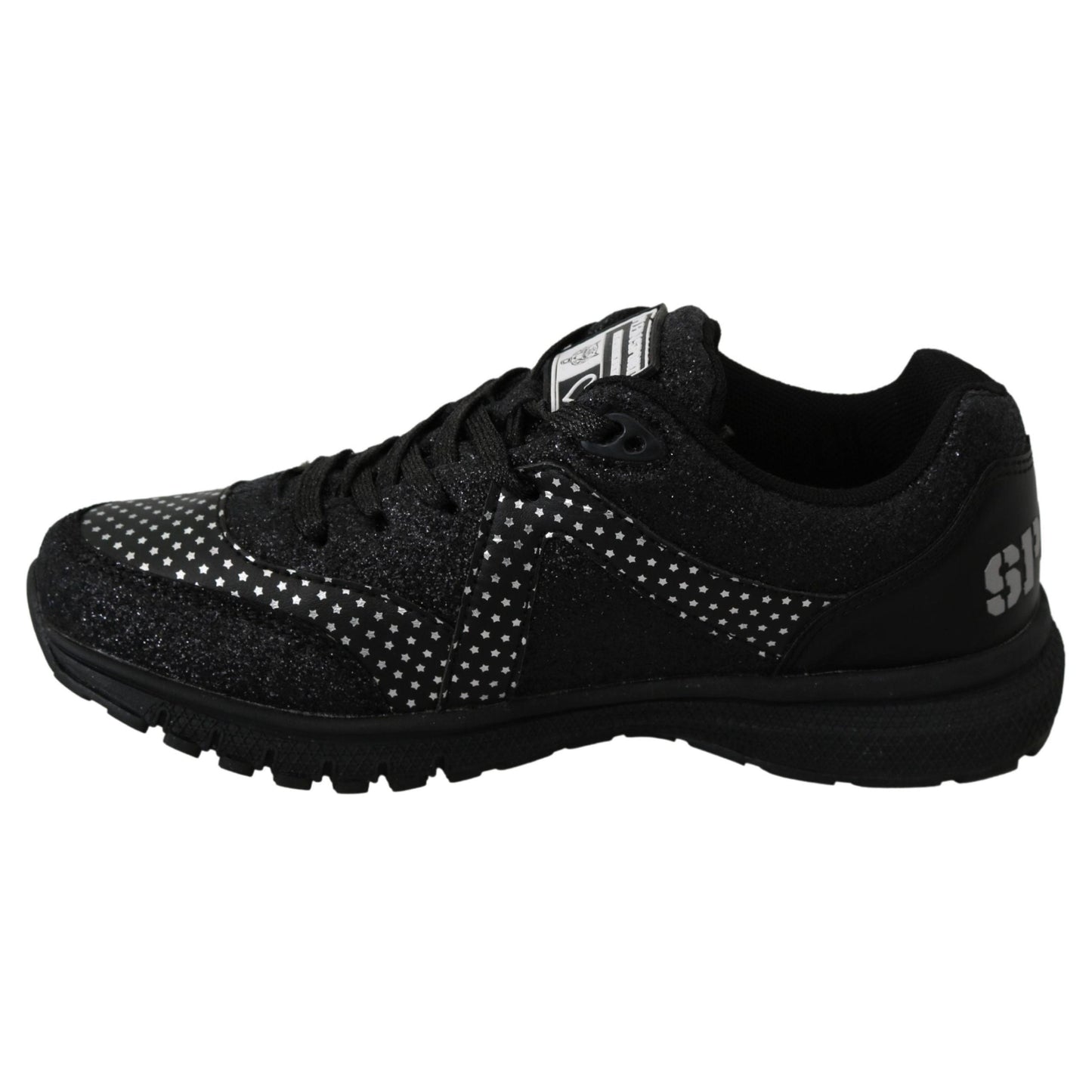 Philipp Plein Black Running Jasmines Sneakers Shoes