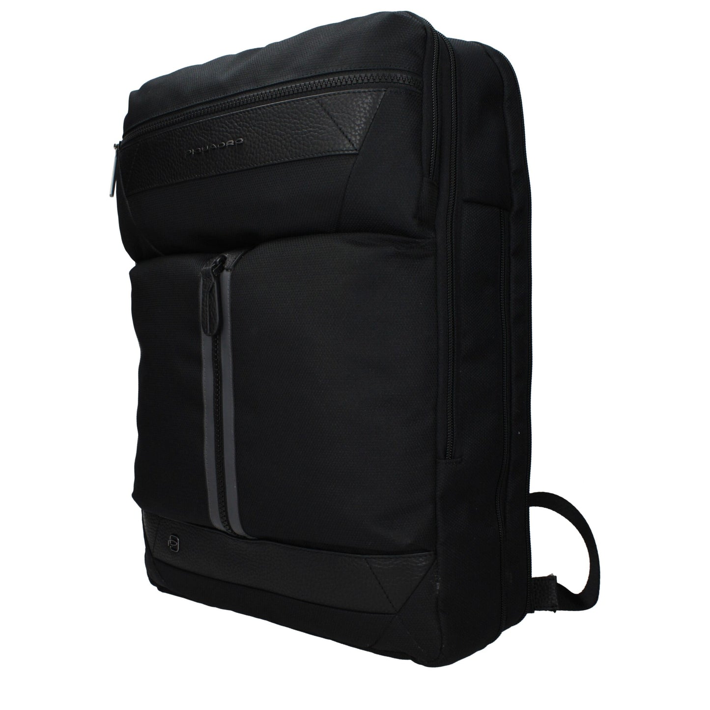 Piquadro Black Fabric Backpack