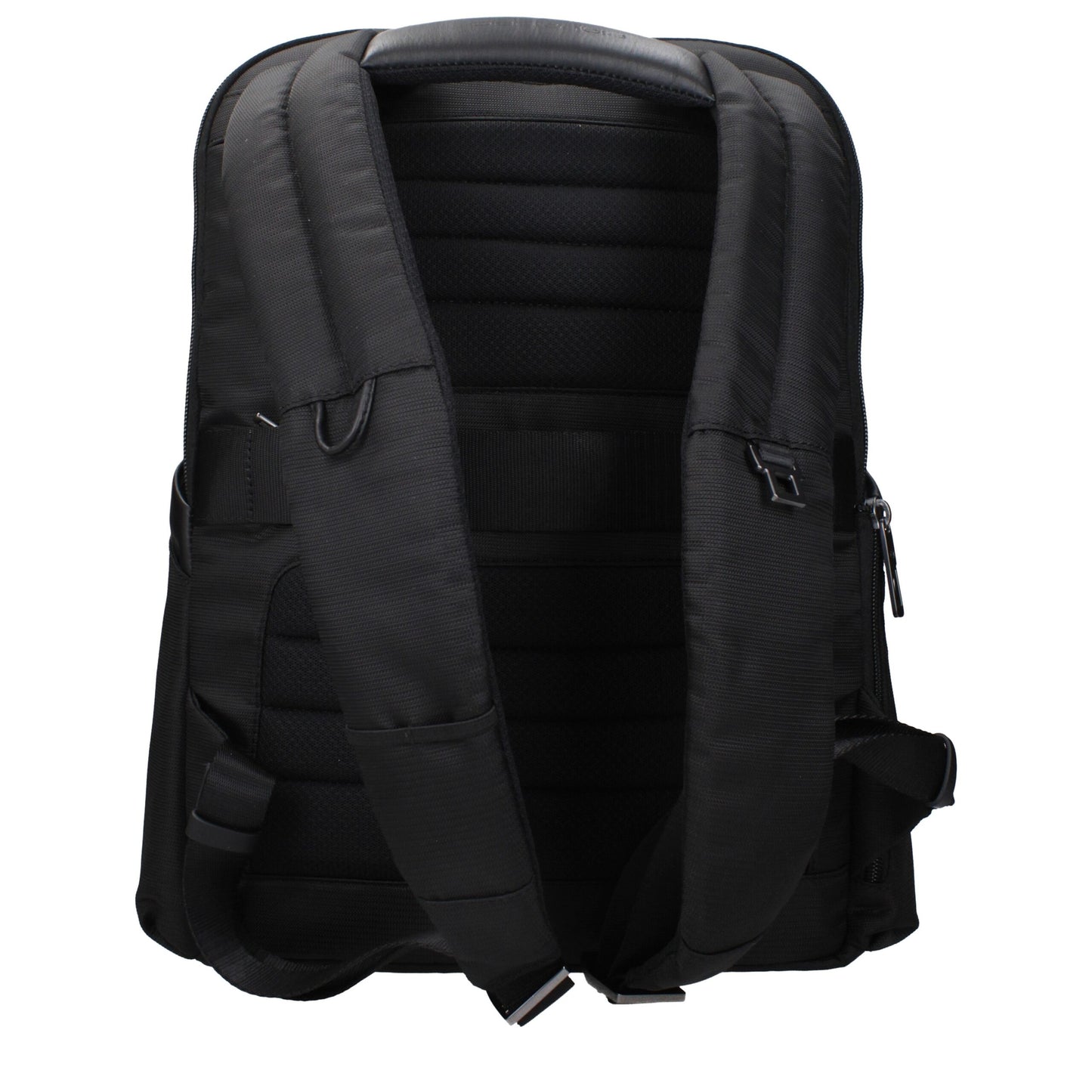 Piquadro Black Nylon Backpacks