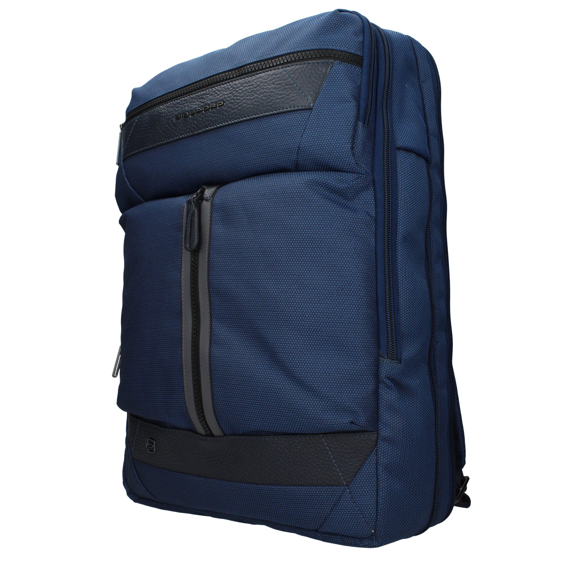 Piquadro Blue Fabric Backpack