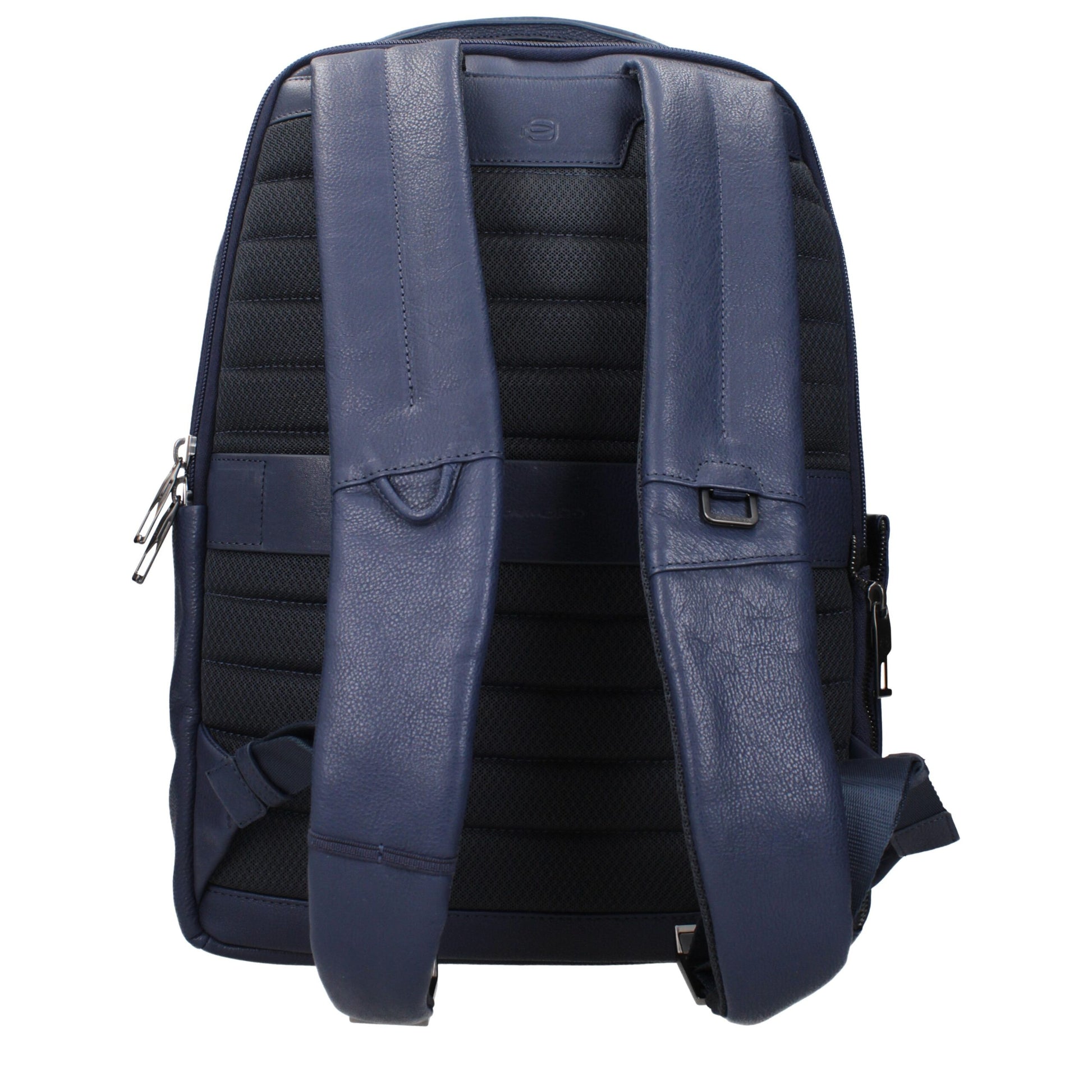 Piquadro Blue Leather Backpacks
