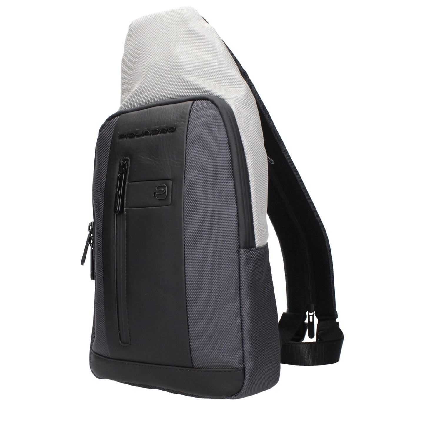 Piquadro Gray Fabric Backpacks