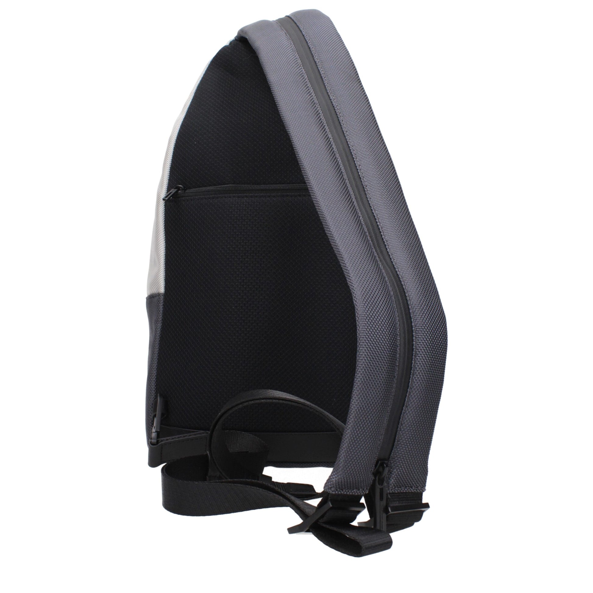 Piquadro Gray Fabric Backpacks