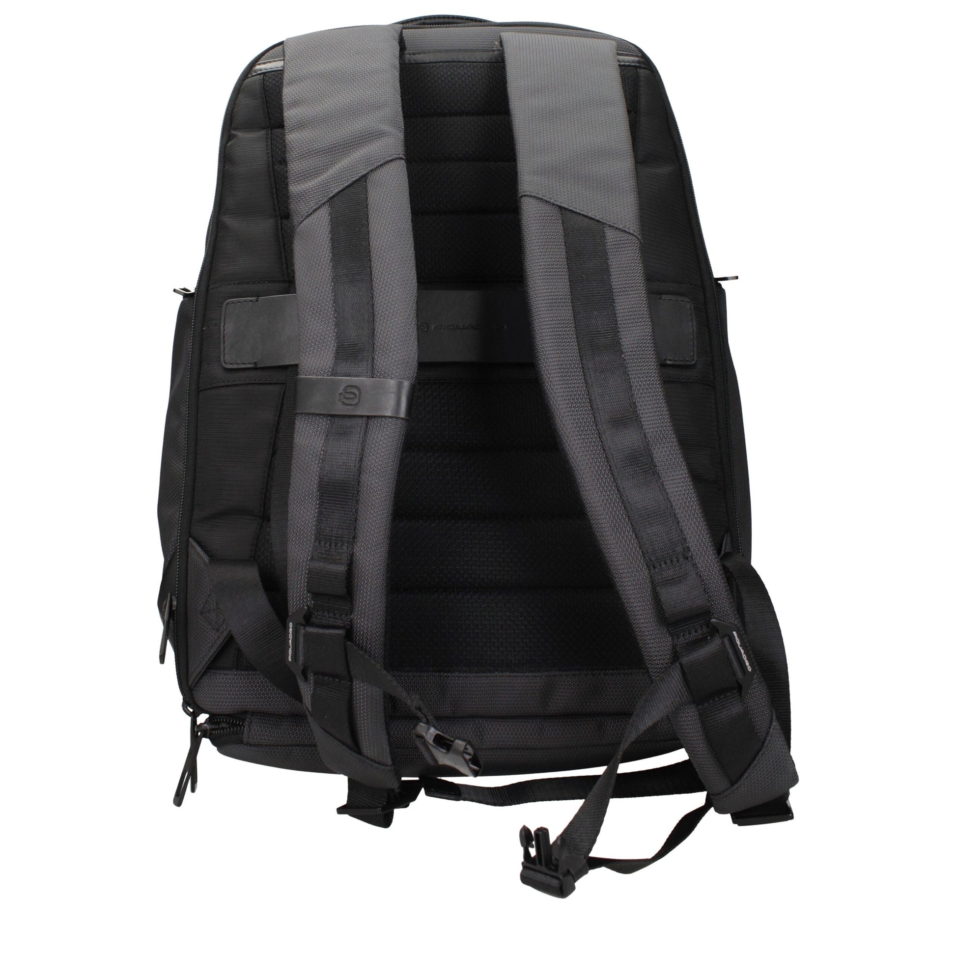 Piquadro Gray Fabric Backpacks