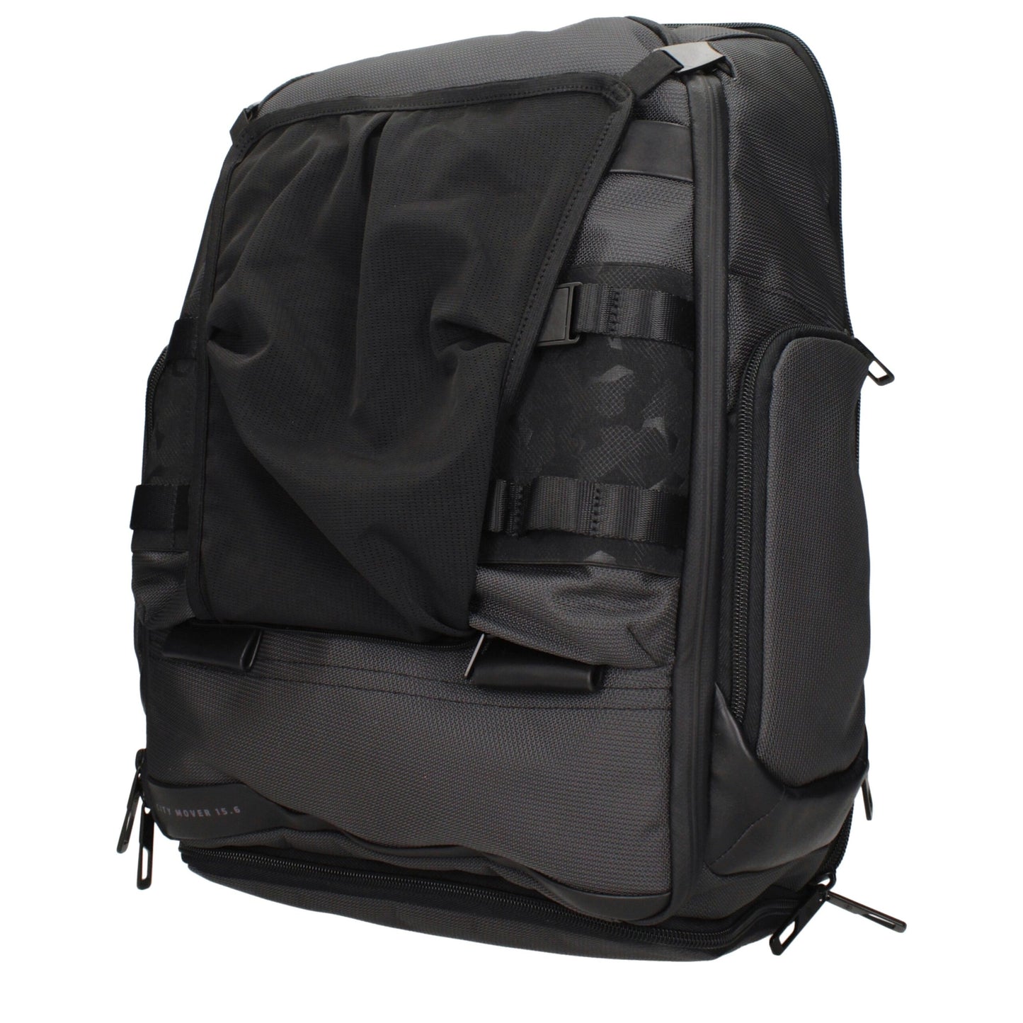 Piquadro Gray Fabric Backpacks