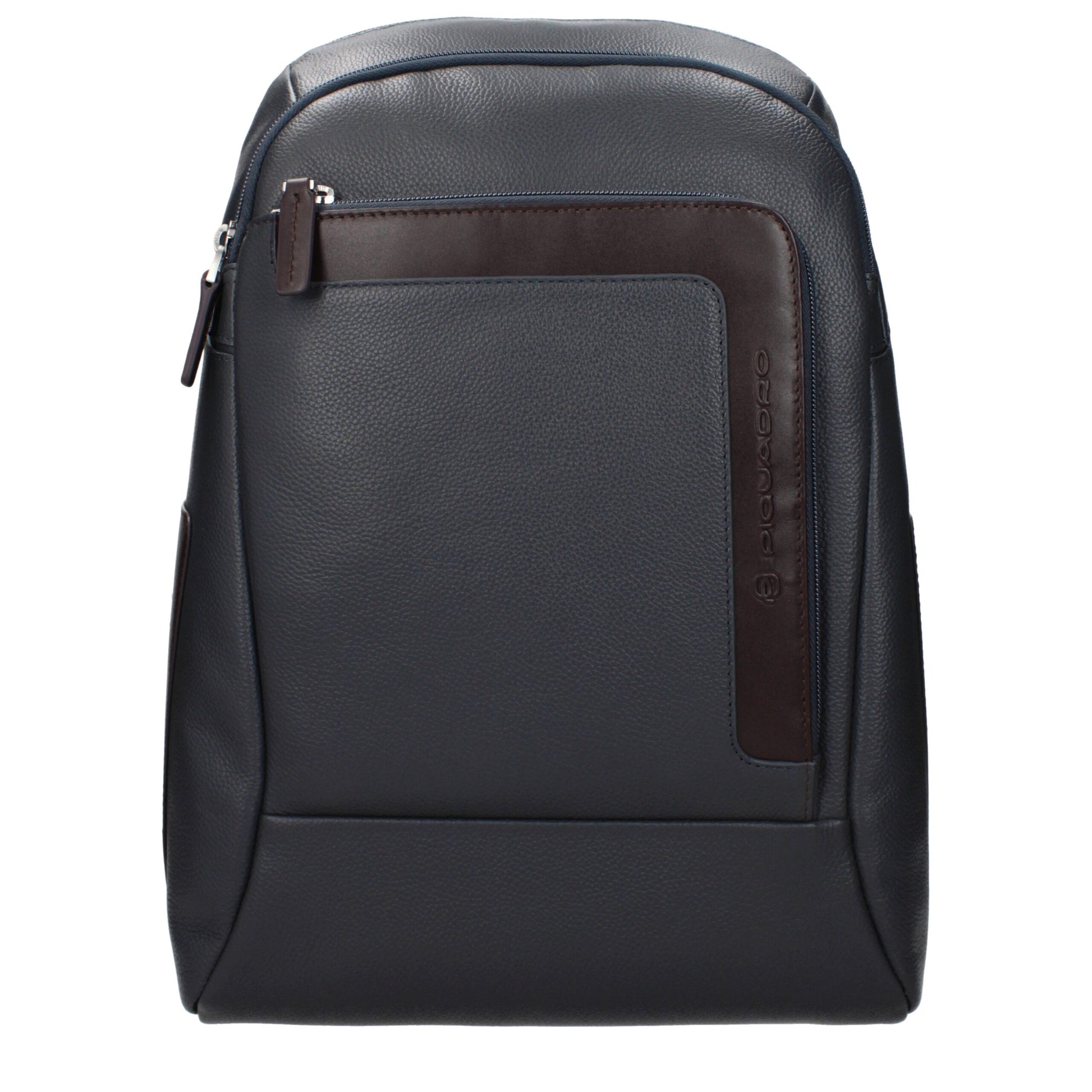 Piquadro Gray Leather Backpack