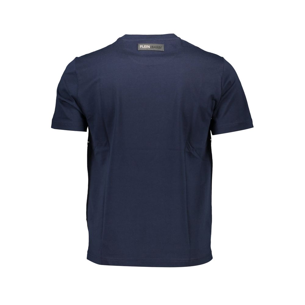 Plein Sport Blue Cotton Men's T-Shirt