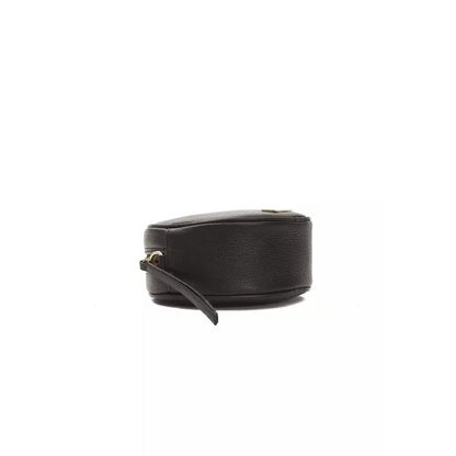 Pompei Donatella Black Leather Women Crossbody Bag