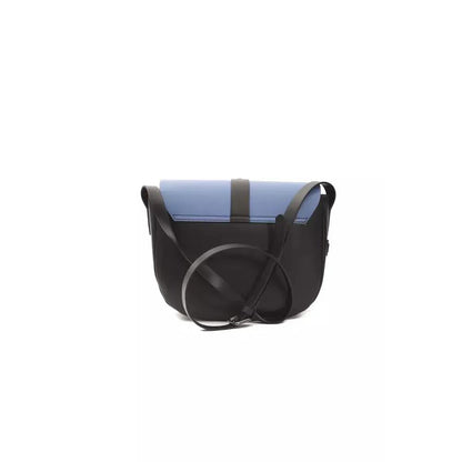 Pompei Donatella Blue Leather Women Crossbody Bag