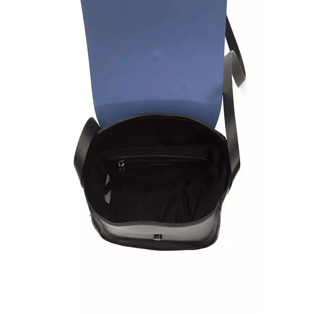 Pompei Donatella Blue Leather Women Crossbody Bag