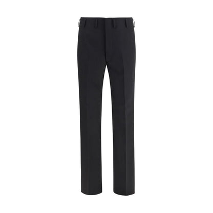 Prada Black Wool Oves Aries Dress Pants