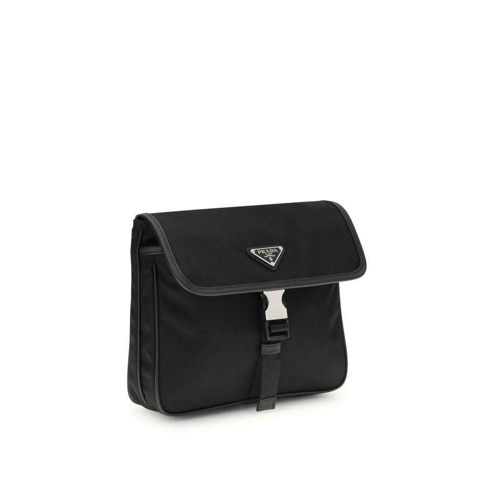 Prada Re-Nylon and saffiano Shoulder Bag
