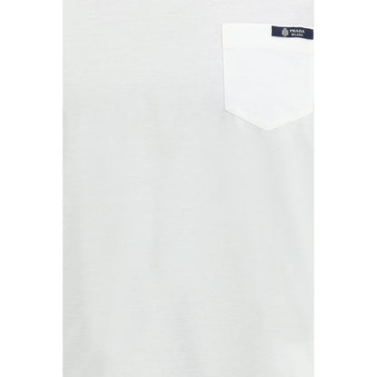Prada White Cotton T-Shirt