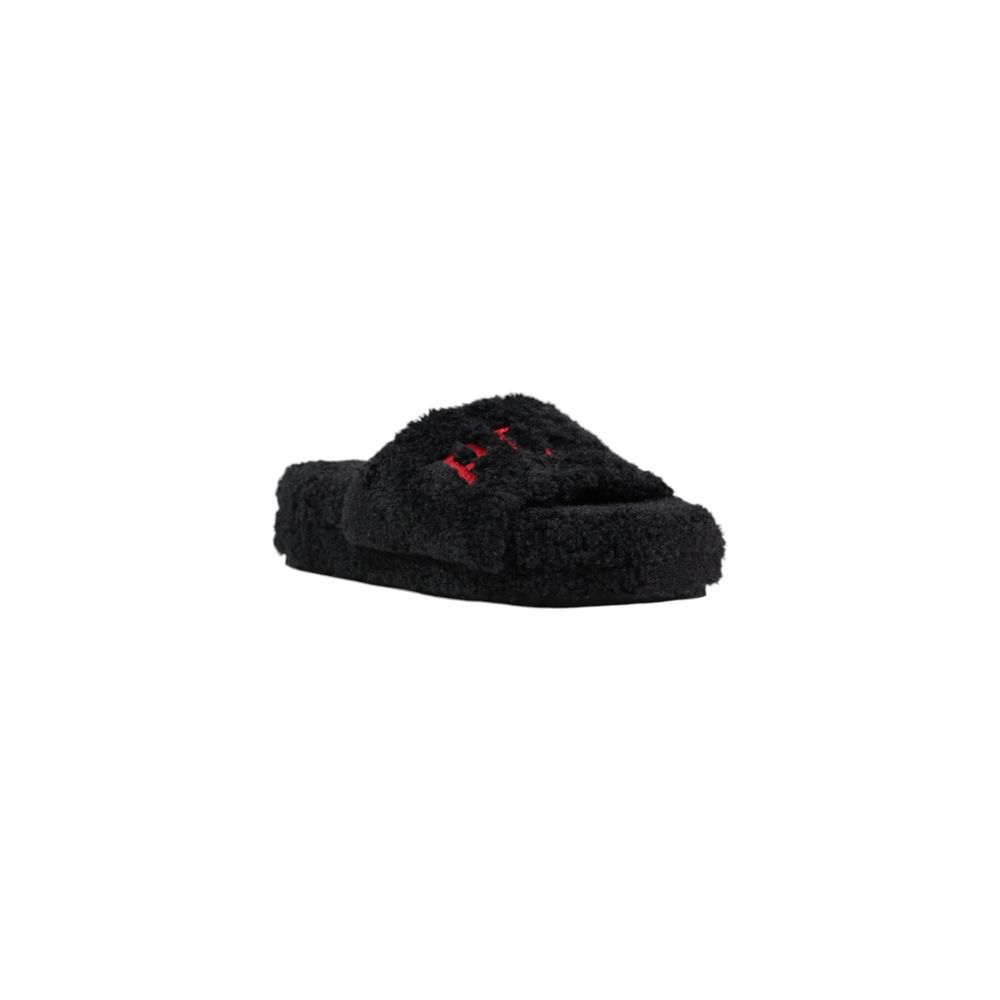 Ralph Lauren RA-18611800009 black textile slippers