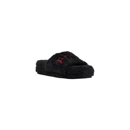 Ralph Lauren RA-18611800009 black textile slippers
