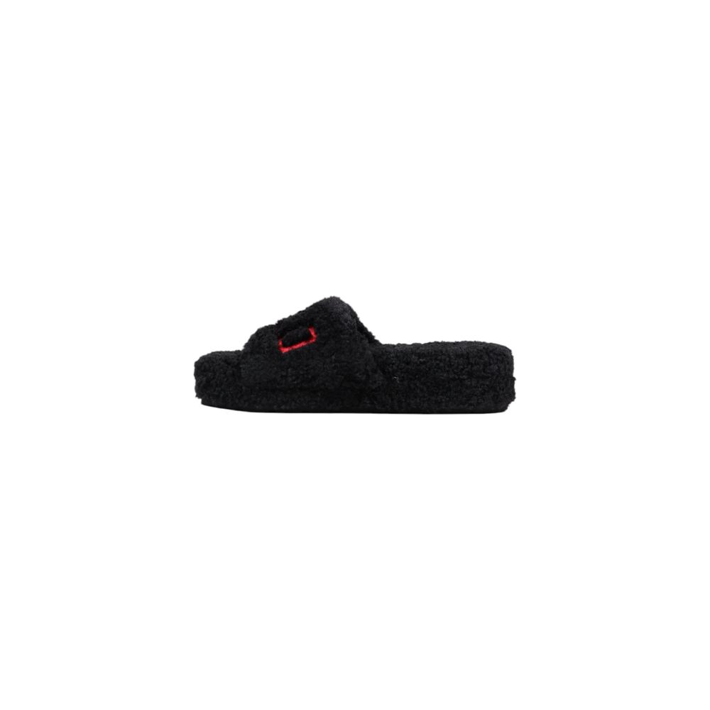 Ralph Lauren RA-18611800009 black textile slippers