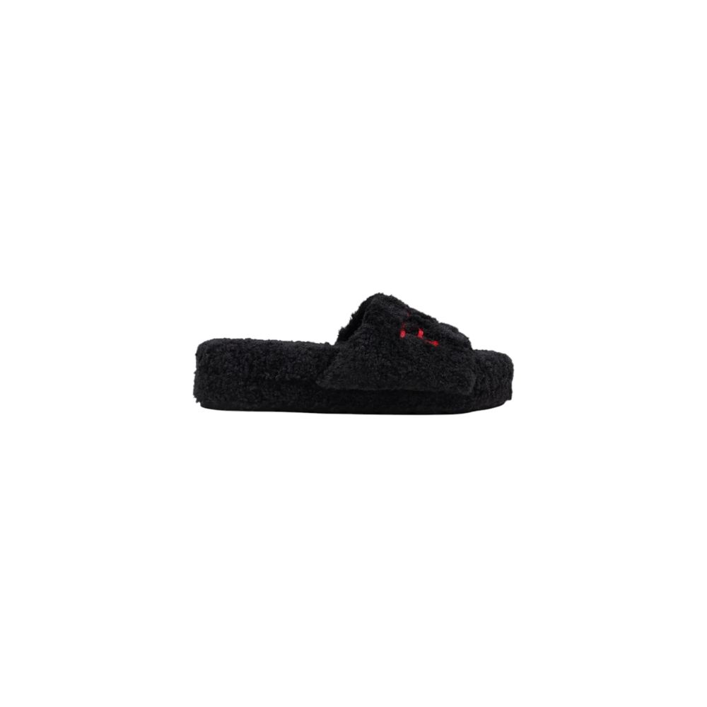 Ralph Lauren RA-18611800009 black textile slippers