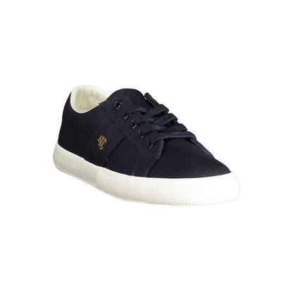 Ralph Lauren Blue Cotton Women Sneakers