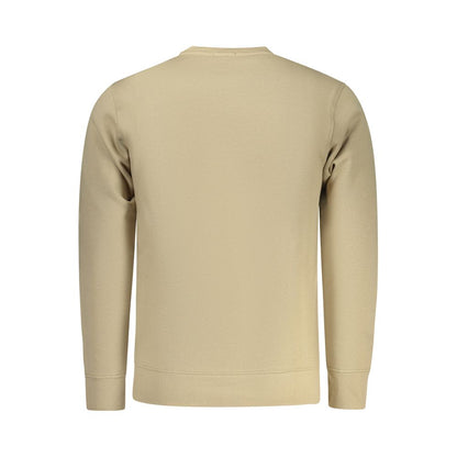 Rifle Beige Cotton Men Sweatshirt