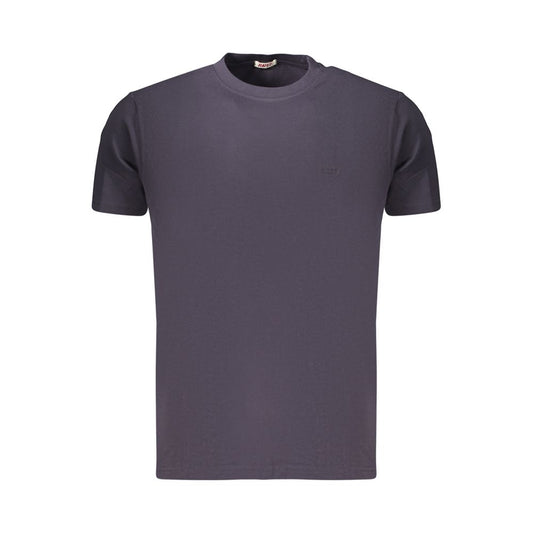 Rifle Blue Cotton Men's T-Shirt