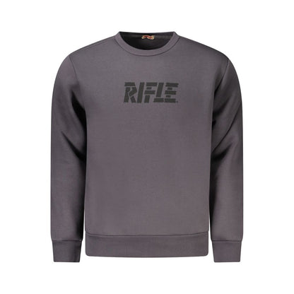 Rifle Gray Cotton Sweatshirt