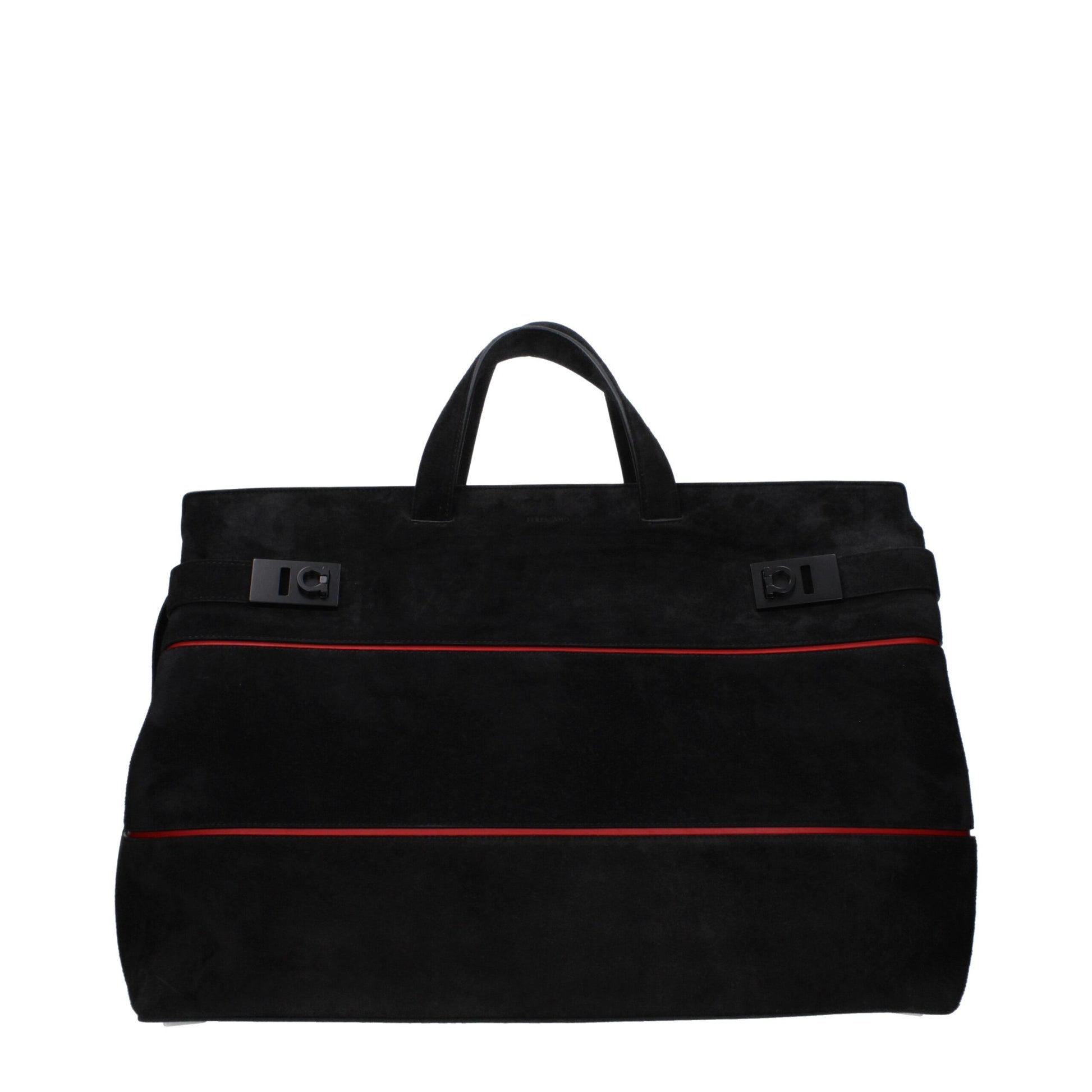 Salvatore Ferragamo Black Leather Handbag