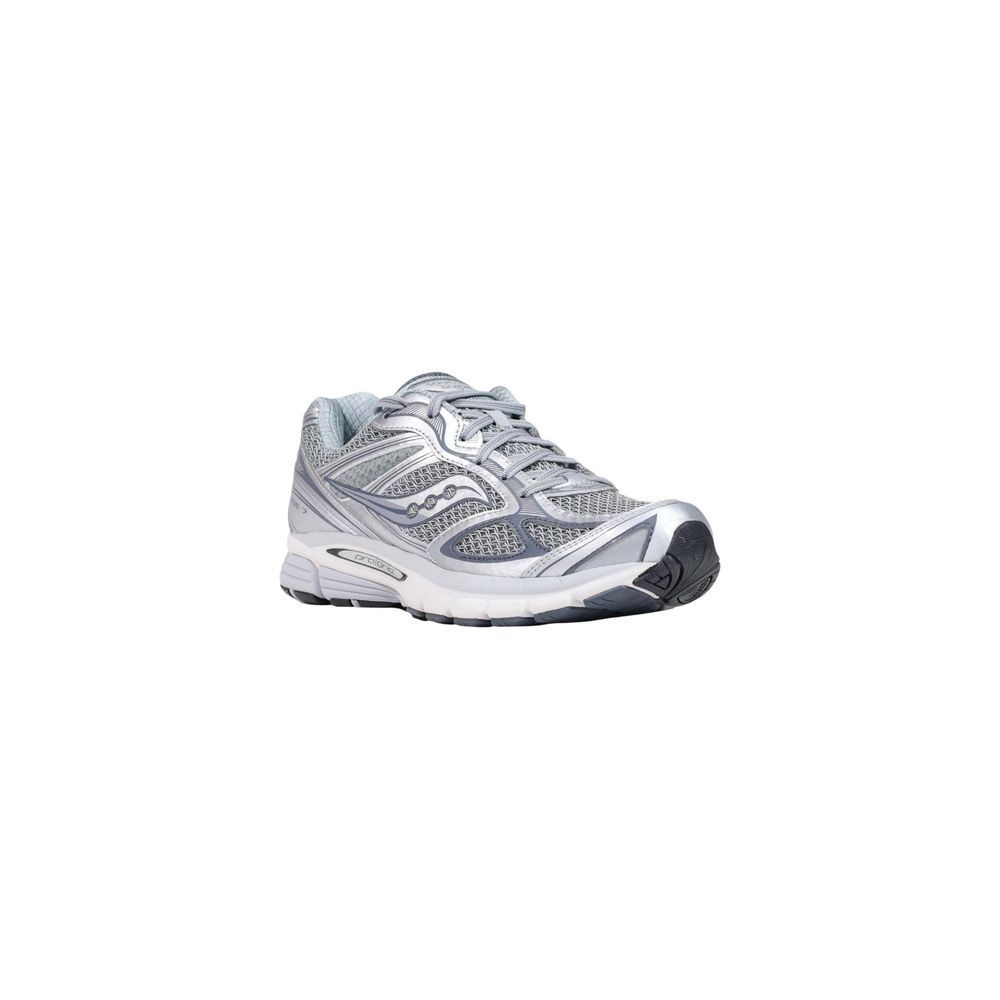 Saucony Gray Textile Athletic Sneakers