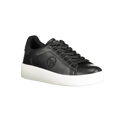 Sergio Tacchini Black Polyester Sneakers