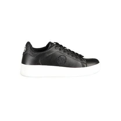 Sergio Tacchini Black Polyester Sneakers