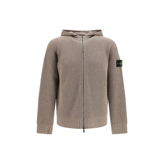 Stone Island Beige Cashmere Sweatshirt