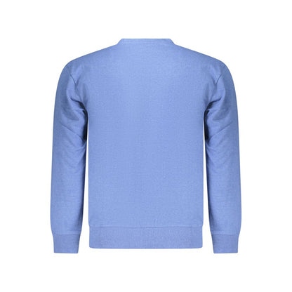 Superga Azzurro Cotton Men Sweatshirt