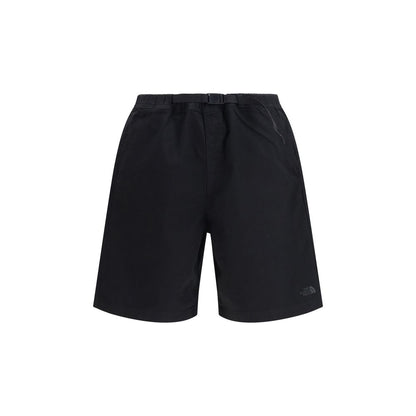 The North Face Black Cotton Bermuda Shorts