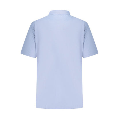 Timberland Azzurro Cotton Men Polo Shirt