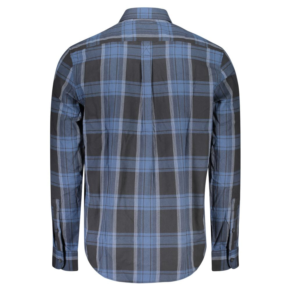 Timberland Blue Cotton Men's Shirt