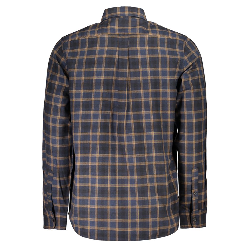 Timberland Blue Cotton Men's Shirt