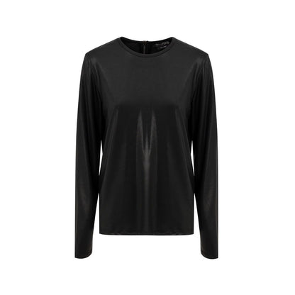 Tom Ford Black Viscose Long Sleeve T-Shirt