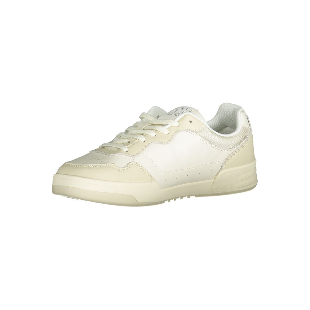 Tommy Hilfiger Beige Polyethylene Men Sneakers