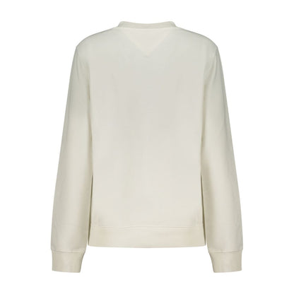 Tommy Hilfiger Bianco Cotton Women's Sweatshirt