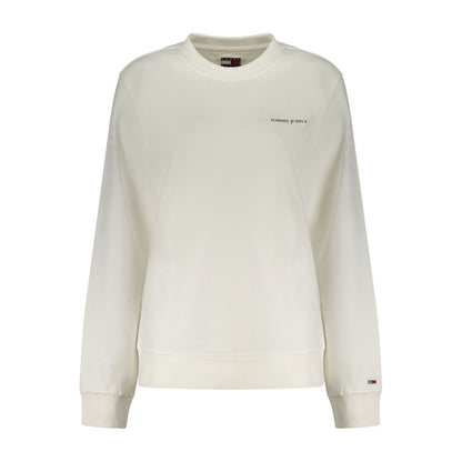 Tommy Hilfiger Bianco Cotton Women's Sweatshirt